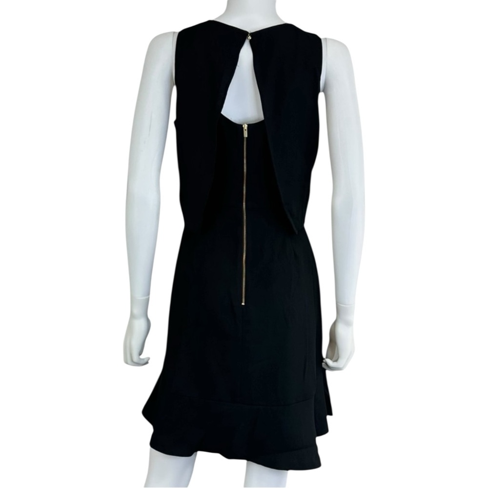 BANANA REPUBLIC Black Mini Dress Size 2 B0577 - Picture 3 of 11